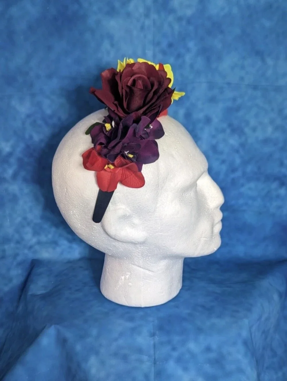 Floral Headband Dios De Los Muertos Boho Festival Accessory OSFM